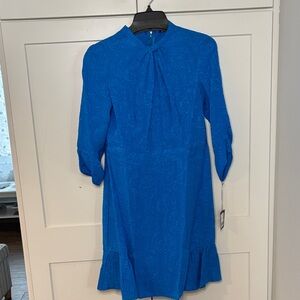 Nanette Lepore Royal Blue Long Sleeve Dress